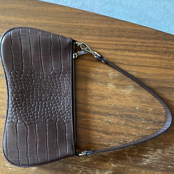 JW PEI Handbags - Brown snakeskin baguette bag